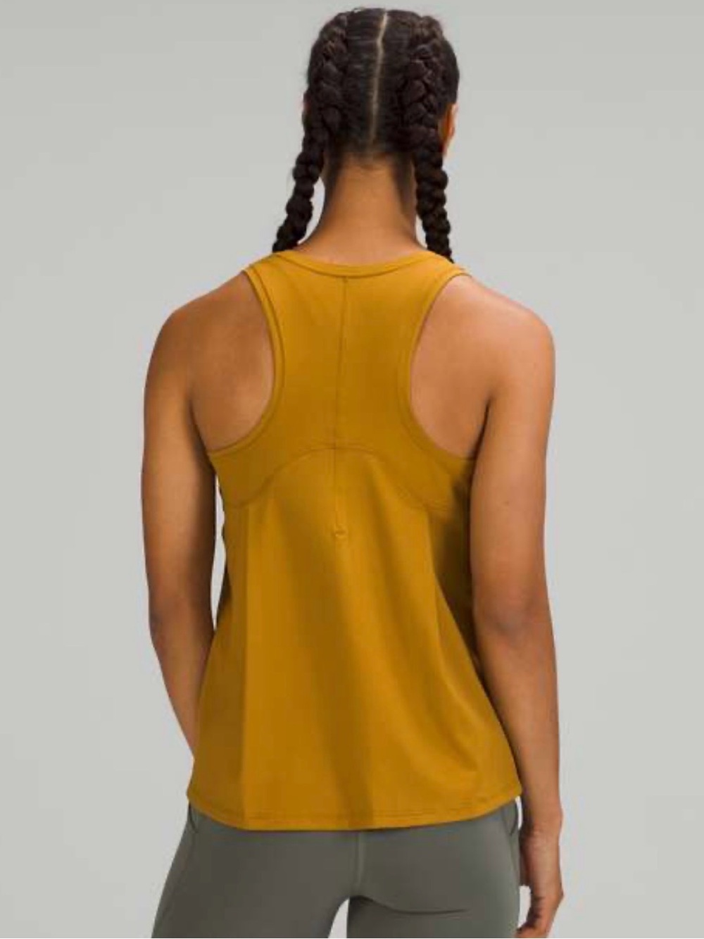 lululemon athletica Relaxed Racerback Tank in Mustard Gold